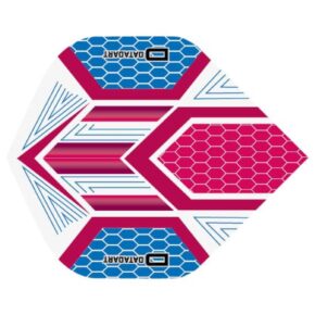 Misaladejuegos Pluma Dardos Datadart HEX Flight Blue/Pink - Imagen 3