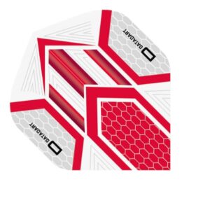Misaladejuegos Pluma Dardos Datadart HEX Flight Grey/Red - Imagen 2