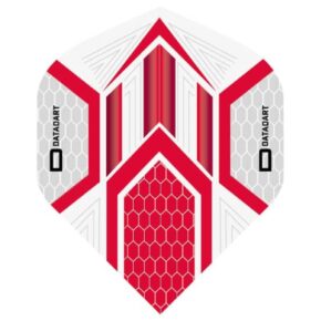 Misaladejuegos Pluma Dardos Datadart HEX Flight Grey/Red
