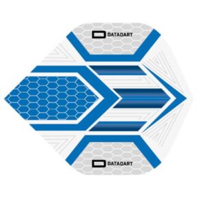 Misaladejuegos Pluma Dardos Datadart HEX Flight Grey/Blue - Imagen 2