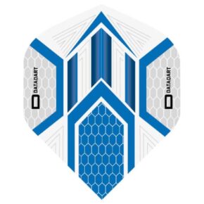 Misaladejuegos Pluma Dardos Datadart HEX Flight Grey/Blue