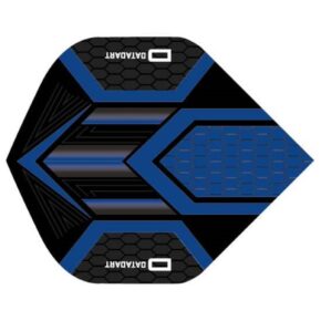 Misaladejuegos Pluma Dardos Datadart HEX Flight Black/Blue - Imagen 3