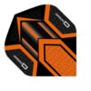 Misaladejuegos Pluma Dardos Datadart HEX Flight Black/Orange - Imagen 2