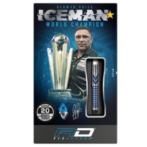 Misaladejuegos Dardos Red Dragon Gerwyn Price Iceman Contour 90% 20gr RDD2369 - Imagen 6