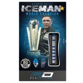 Misaladejuegos Dardos Red Dragon Gerwyn Price Iceman Challenger 80% 20gr RDD2378 - Imagen 6