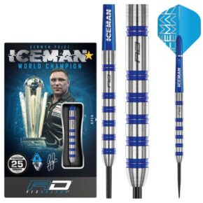 Misaladejuegos Dardos Red Dragon Gerwyn Price Iceman Challenger 80% 25gr RDD2377 - Imagen 4