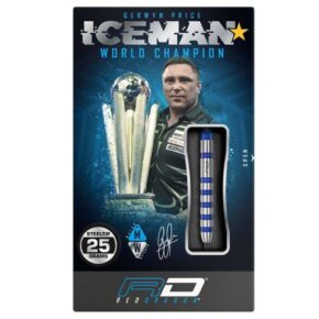 Misaladejuegos Dardos Red Dragon Gerwyn Price Iceman Challenger 80% 25gr RDD2377 - Imagen 6