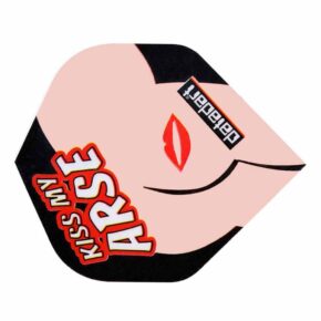 Misaladejuegos Pluma Dardos Datadart Metronic Flight Kiss My Arse - Imagen 2