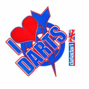 Misaladejuegos Pluma Dardos Datadart Metronic Flight I Love Darts M022 - Imagen 3
