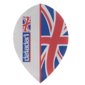 Misaladejuegos Pluma Dardos Datadart Metronic Flight English Flag M034