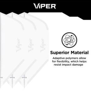 Misaladejuegos Pluma Dardos Viper Cool Flights Standard Clear 30-7729 - Imagen 4