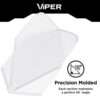 Misaladejuegos Pluma Dardos Viper Cool Flights Standard Clear 30-7729 - Imagen 5