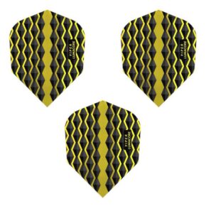 Misaladejuegos Pluma Dardos Viper Flights Lumacore  Standard Yellow Black 30-6200 - Imagen 2