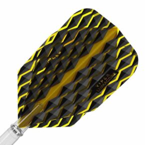 Misaladejuegos Pluma Dardos Viper Flights Lumacore  Standard Yellow Black 30-6200 - Imagen 3