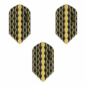 Misaladejuegos Pluma Dardos Viper Flights Lumacore Slim Yellow Black 30-6250 - Imagen 2