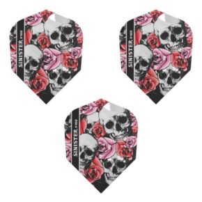 Misaladejuegos Pluma Dardos Viper Flights Sinister Standard Red Pink  30-3702 - Imagen 2