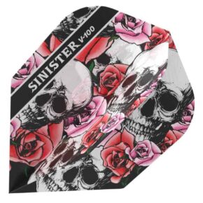 Misaladejuegos Pluma Dardos Viper Flights Sinister Standard Red Pink  30-3702