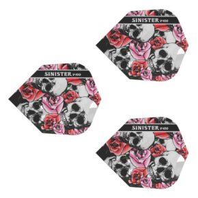 Misaladejuegos Pluma Dardos Viper Flights Sinister Standard Red Pink  30-3702 - Imagen 3