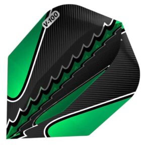 Misaladejuegos Pluma Dardos Viper Flights Black Flux Standard Green  30-1823