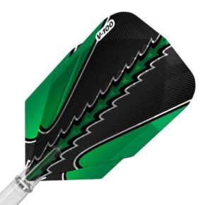 Misaladejuegos Pluma Dardos Viper Flights Black Flux Standard Green  30-1823 - Imagen 3