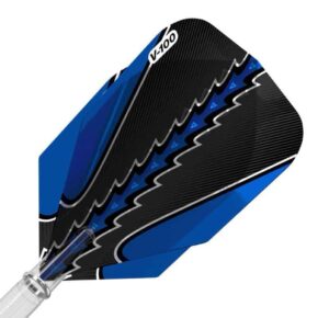 Misaladejuegos Pluma Dardos Viper Flights Black Flux Standard Blue  30-1821 - Imagen 2