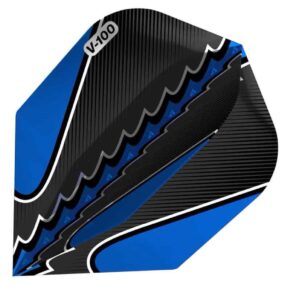 Misaladejuegos Pluma Dardos Viper Flights Black Flux Standard Blue  30-1821