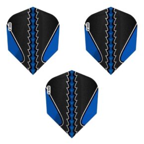 Misaladejuegos Pluma Dardos Viper Flights Black Flux Standard Blue  30-1821 - Imagen 3