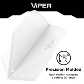 Misaladejuegos Pluma Dardos Viper Cool Flights Standard White 30-7728 - Imagen 4