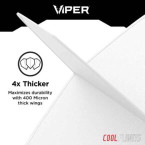 Misaladejuegos Pluma Dardos Viper Cool Flights Standard White 30-7728 - Imagen 5