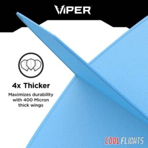 Misaladejuegos Pluma Dardos Viper Cool Flights Standard Blue 30-7727 - Imagen 2