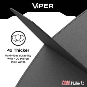 Misaladejuegos Pluma Dardos Viper Cool Flights Standard Black 30-7725 - Imagen 5