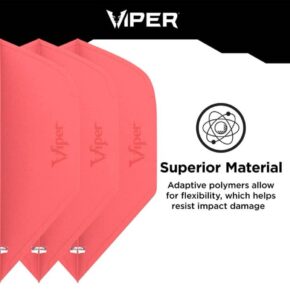 Misaladejuegos Pluma Dardos Viper Cool Flights Standard Red 30-7726 - Imagen 2