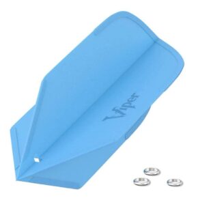 Misaladejuegos Pluma Dardos Viper Cool Flights Slim Blue 30-7702