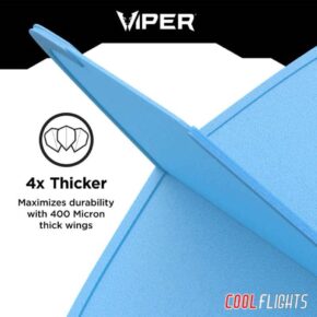 Misaladejuegos Pluma Dardos Viper Cool Flights Slim Blue 30-7702 - Imagen 4