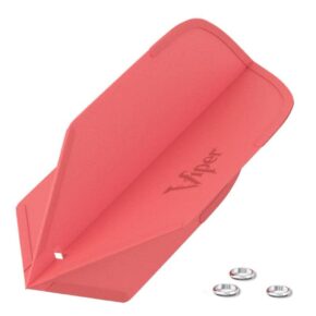 Misaladejuegos Pluma Dardos Viper Cool Flights Slim Red 30-7701