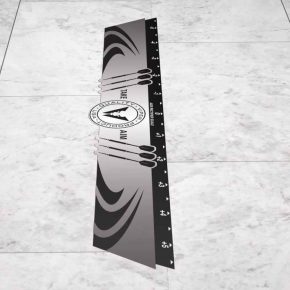 Misaladejuegos Linea Tiro Dardos Viper Edge Throw Line Marker Silver 37-0151 - Imagen 2