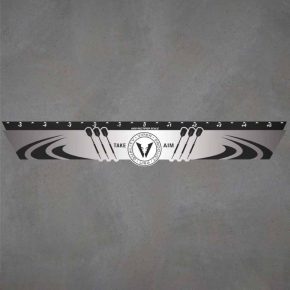 Misaladejuegos Linea Tiro Dardos Viper Edge Throw Line Marker Silver 37-0151 - Imagen 5