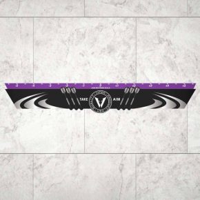 Misaladejuegos Linea Tiro Dardos Viper Edge Throw Line Marker Purple 37-0149 - Imagen 3