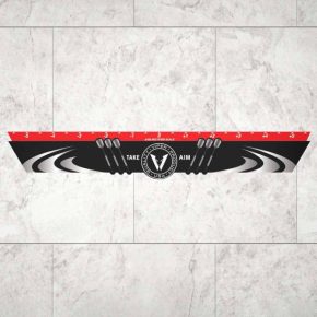 Misaladejuegos Linea Tiro Dardos Viper Edge Throw Line Marker Red 37-0148 - Imagen 5
