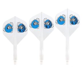 Misaladejuegos Plumas Condor Axe Standard Daruma Baby Clear Blue S 21.5m 3 Uds. - Imagen 3