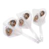 Misaladejuegos Plumas Condor Axe Standard Daruma Baby Clear Gold S 21.5m 3 Uds. - Imagen 3