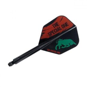Misaladejuegos Plumas Condor Axe Special One 2 Shape Black  M 27.5mm 3 Uds.