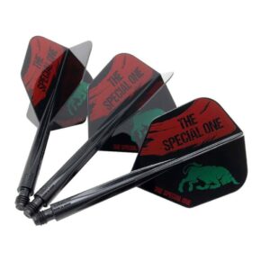 Misaladejuegos Plumas Condor Axe Special One 2 Shape Black S 21.5mm 3 Uds. - Imagen 4
