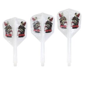 Misaladejuegos Plumas Condor Shape Over Kill Marble White Yuki Yamada L 33.5mm 3 Uds. - Imagen 2