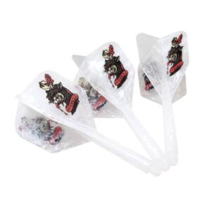 Misaladejuegos Plumas Condor Shape Over Kill Marble White Yuki Yamada L 33.5mm 3 Uds. - Imagen 3