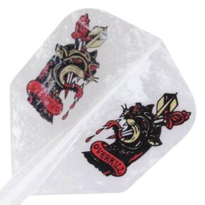 Misaladejuegos Plumas Condor Shape Over Kill Marble White Yuki Yamada L 33.5mm 3 Uds. - Imagen 4
