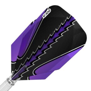 Misaladejuegos Pluma Dardos Viper Flights Black Flux Standard Purple 30-1822 - Imagen 2