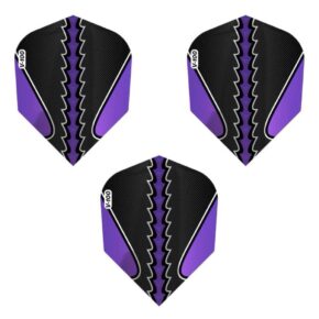 Misaladejuegos Pluma Dardos Viper Flights Black Flux Standard Purple 30-1822 - Imagen 3