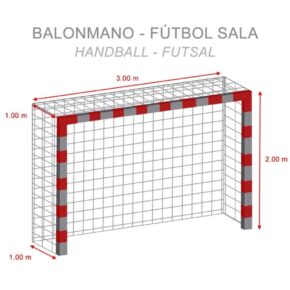 Misaladejuegos Juego Redes Balonmano/F.Sala BASIC 5051 - Imagen 2