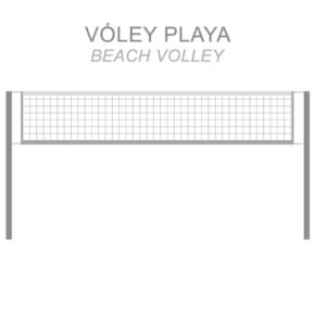 Misaladejuegos Red Vóley Playa PRO 5094